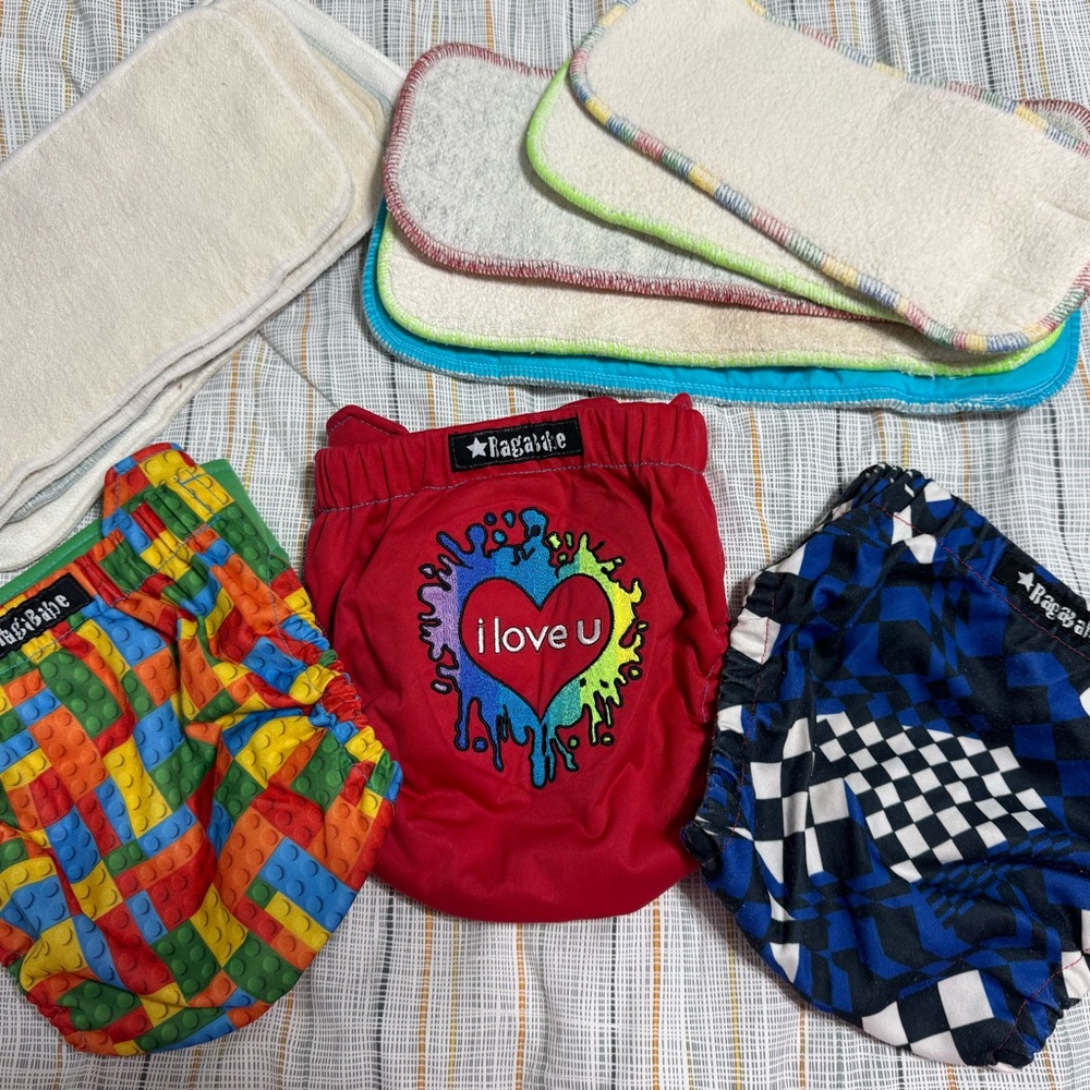 Ragababe 2-Step Cloth Diaper Set, Size 2